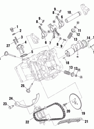 INTAKE and EXHAUST - A02CB50FC (4974857485D06)