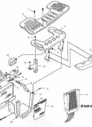 FRONT RACK and BUMPER MOUNTING - A02CB50FC (4974857485A07)