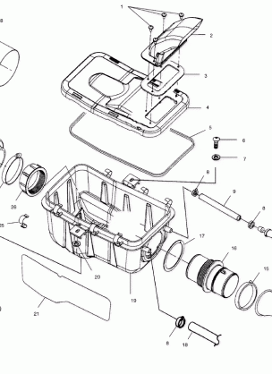 AIR BOX - A02CD50AA / AB / FB (4970197019A12)