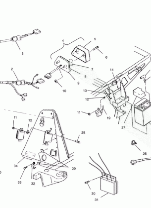 ELECTRICAL / TAILLIGHT - A02CD50AA / AB / FB (4970197019C08)