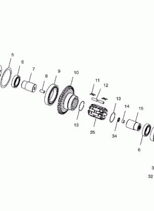 FRONT HOUSING - A02CD50AA (4970197019C11)