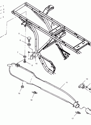 EXHAUST SYSTEM - A02CG25CA (4969856985A08)