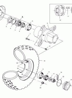 WHEEL (FRONT) - A02CG25CA (4969856985B02)