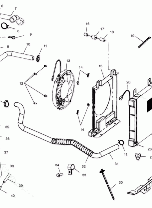 COOLING SYSTEM - A02CH42AA (4968536853A09)