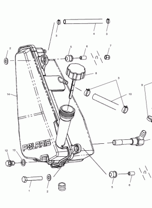 OIL TANK (If Built After 1 / 02 / 02) - A02CH42AA (4968536853E01)