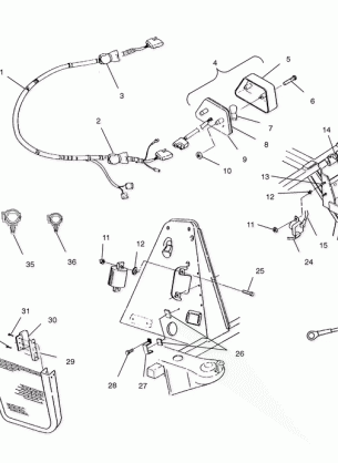 ELECTRICAL / TAILLIGHT - A02CH42AA (4968536853C06)