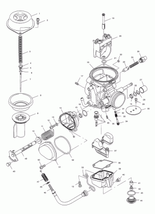 CARBURETOR - A02CH50 ALL OPTIONS (4967436743D09)