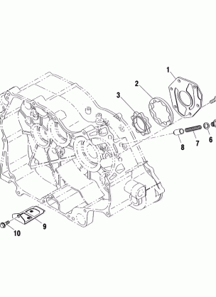 OIL PUMP - A02CK42AA / AB (4970327032D01)