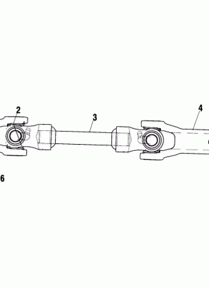 PROP SHAFT - A02CK42AA / AB (4970327032B02)