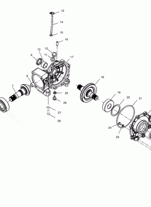 FRONT HOUSING - A02CL50AA / DA (4967986798B01)