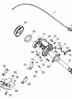 REAR BRAKE - A02EA05CA (4970887088B10)