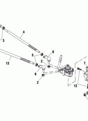 GEAR SELECTOR MOUNTING - C02CD50AC (4972407240C14)