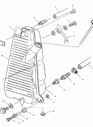 OIL TANK - A02BA50AA / AB (4969976997A09)