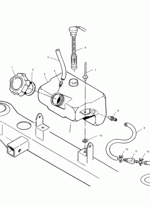 OIL TANK - A02BG38CA (4974677467A09)