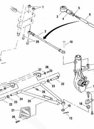 A-ARM / STRUT MOUNTING - A01BG50AA (4963766376B007)