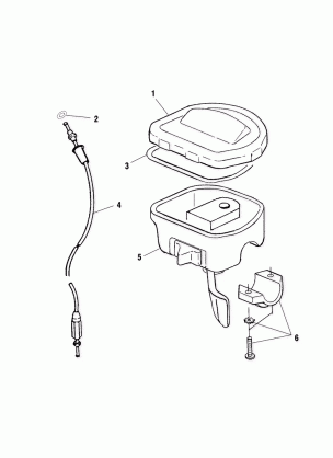 CONTROLS - THROTTLE ASM. / CABLE - A01BG50AA (4963766376B010)