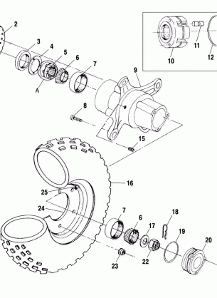 FRONT WHEEL - A01BG50AA (4963766376B005)