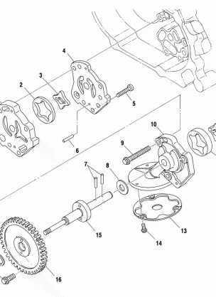 OIL PUMP - A01BG50(AA)(AB) (4963766376D009)