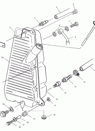 OIL TANK - A01BG50AA (4963766376A012)