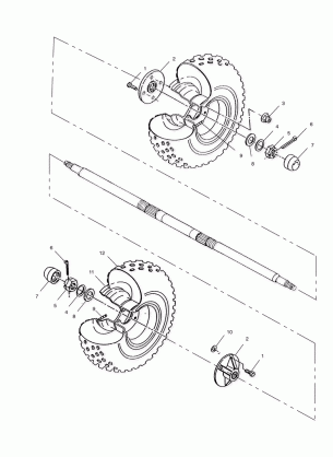 REAR WHEEL - A01BG50AA (4963766376C003)