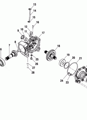 FRONT HOUSING - A01BG50AA (4963766376B002)