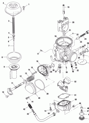 CARBURETOR - A01BG50(AA)(AB) (4963766376D003)