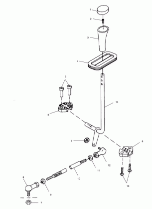 GEAR SELECTOR - A01BG50AA (4963766376C011)