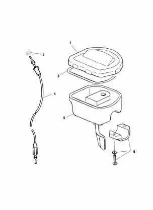 CONTROLS - THROTTLE ASM. / CABLE - A01CB32AA (4963966396B004)