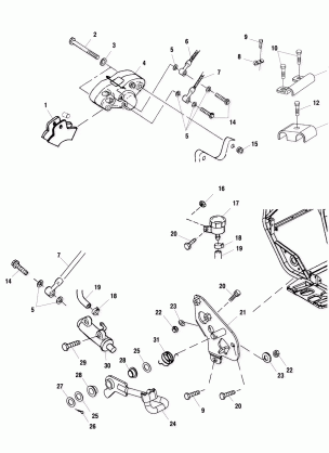 REAR BRAKE - A01CB32AA (4963966396B013)