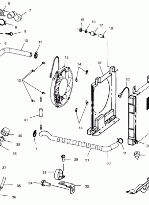 COOLING SYSTEM - A01CD50AA (4964196419A009)