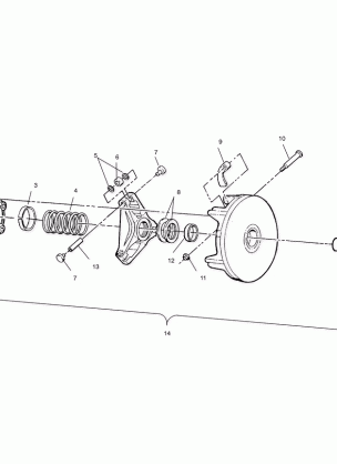 DRIVE CLUTCH - A01AA32AA (4963816381C002)