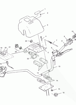 HANDLEBAR - A01CG38CA (4963916391B010)