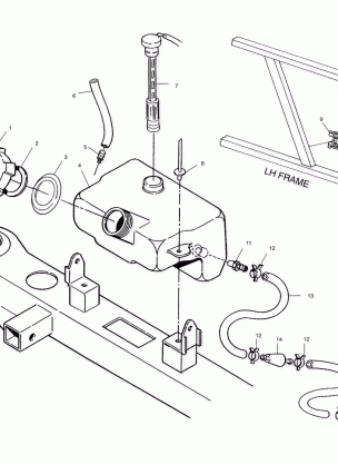 OIL TANK - A01CG38CA (4963916391A013)