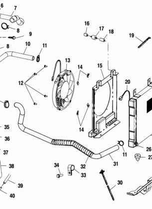 COOLING SYSTEM - A01CH42AA (4964436443A009)