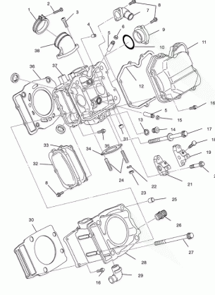 CYLINDER - A01CH42AA (4964436443D002)