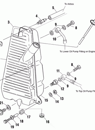 OIL TANK - A01CH42AA (4964436443B010)