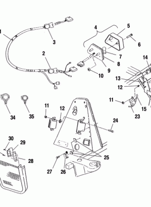 ELECTRICAL / TAILLIGHT - A01CH42AA (4964436443C004)