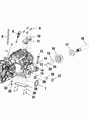 GEARCASE (Cases and Snorkel) - A01CH42AA (4964436443C012)