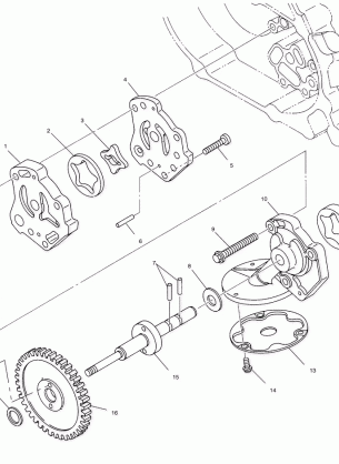 OIL PUMP - A01CH50EB (4964466446D011)