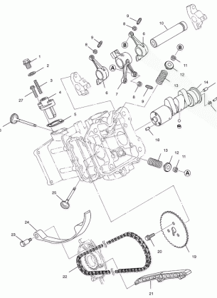 INTAKE and EXHAUST - A01CH50AD (4960026002D006)