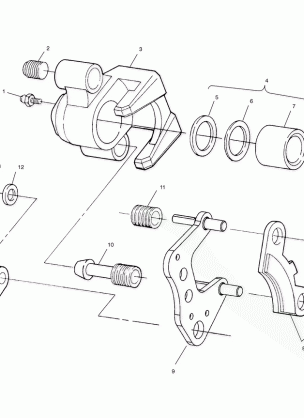 FRONT BRAKE - A01CH50AD (4960026002B007)