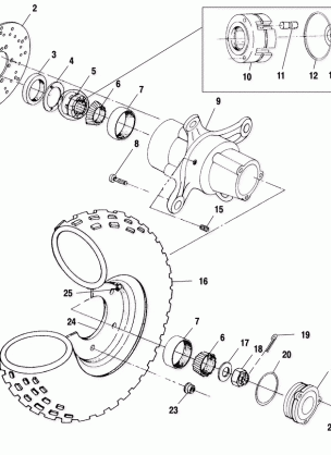 FRONT WHEEL - A01CH50AA (4964466446B006)