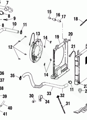 COOLING SYSTEM - A01CH50AA (4964466446A010)