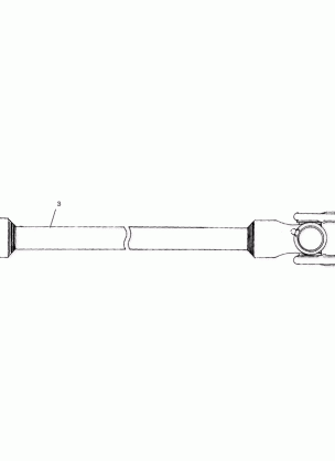 PROP SHAFT - A01CH50AA (4964466446B004)