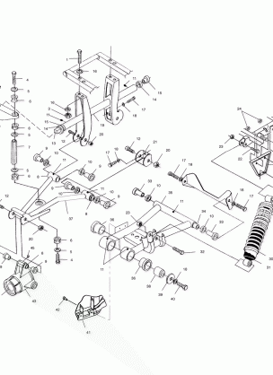 REAR SUSPENSION - A01CH50AA (4964466446C007)