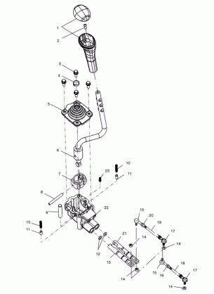 GEAR SELECTOR - A01CH50AA (4964466446C011)