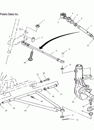 A-ARM / STRUT MOUNTING - A01AA32AA (4963816381B003)