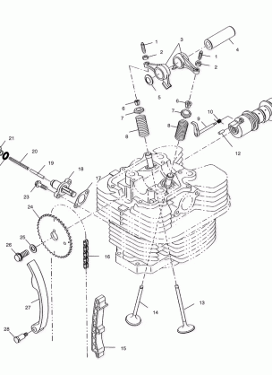 INTAKE and EXHAUST - A01AA32AA (4963816381C012)