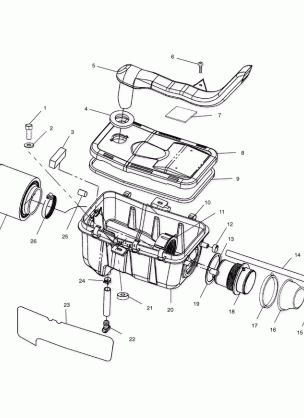 AIR BOX (If built after 12 / 11 / 00) - A01AA32AB (4963816381A013)