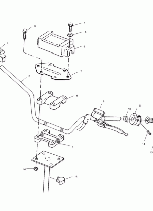 STEERING - HANDLEBAR - A01AA32AA (4963816381B006)